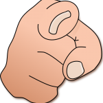 Finger pointing